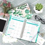 2023-2024 Planner - Planner 2023-2024, Weekly & Monthly Planner, Jul 2023 - Jun 2024, 8.5" x 6.4", Planner with Hardcover, Twin - Wire Binding, Monthly Tabs, Inner Pocket, Elastic Closure, Daily Organizer - Image 2